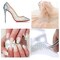 6800 Pieces+ Flatback Glass Hotfix Iron On Rhinestones Crystal for DIY Making with 1 Tweezer & 1 Picking Pen for Shoes, Clothes, Face Art, Bags, Manicure (Clear Crystal, 6-Sizes)